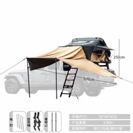 ADA Roof Top Tent ป่าก์สีเขียว ป้องกันลมและฝนแบบพับได้สำหรับผู้ตระเวนในป่า อุปกรณ์เสริมรถยนต์สำหรับผ