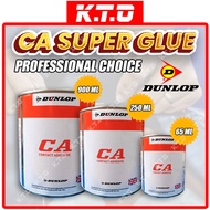 Dunlop CA Contact Adhesive Glue General Purpose Formica Glue 65ML / 250ML / 900ML / Gam Kuning Kasut