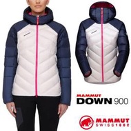 RV城市【MAMMUT 長毛象】送》女 高保暖極輕 連帽鵝絨外套 900FP Taiss 羽絨外套 登山外套 02710