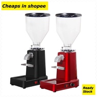 Black/Red Colour Raccea 60mm Flat Burr Coffee Grinder With Standard Burr Version | Suitable For Home