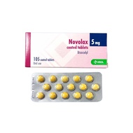 NOVOLAX BISACODYL BP 5MG TAB 15SX7