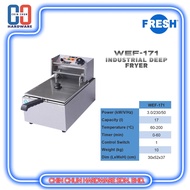 FRESH COMMERCIAL DEEP ELECTRIC FRYER WEF-171 17L DEEP FRYER (REMOVABLE TANK)