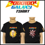 [PERSONALISE NAME] Boboiboy Galaxy Fusion Tshirt Supra Solar Black Jersey Kids