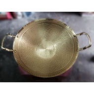 30cm Golden Honeycomb Wok / Kuali Sarang emas
