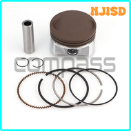 NJISD ชุดประกอบชุดลูกสูบ CG250CC 67มม. 16มม. สำหรับ Loncin Zongshen Lifan Bashan เป็นต้น CG250เครื่อ