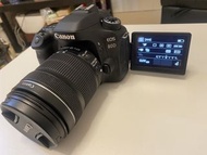 Canon eos 80D zoom lens EF-S  18-135mm is STM with charger 