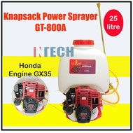 HONDA GIANT GT800A KNAPSACK POWER SPRAYER C/W GX35 ENGINE (25LITRE)