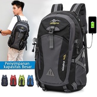 40L Men's Backpack Waterproof Hiking Travel Camping Bag Backpack Fashion Men Women