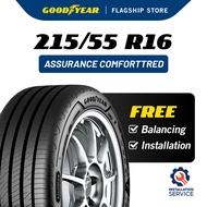 Goodyear 215/55R16 Assurance Comfort Tred Tyre for Honda Civic