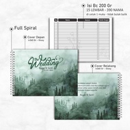 Custom wedding Guest Book wedding Guest Book Invitation Guest Book/