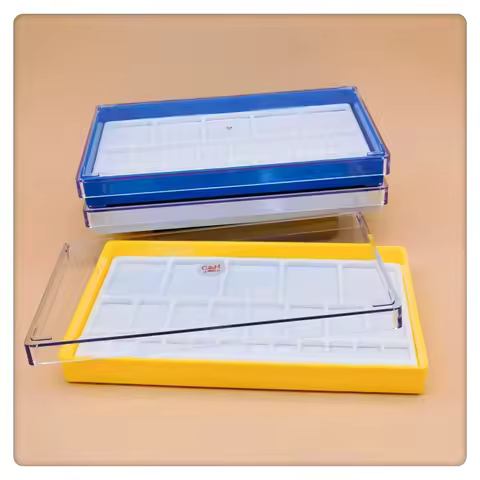 New Watch Parts Storage Box Organizer Watch Repair Tools Movement Screws Accessories Storage Tray Co