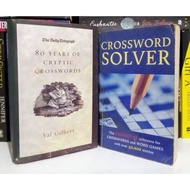 (Pre-Loved) Crosswords/Crossword Solver Book Bundle