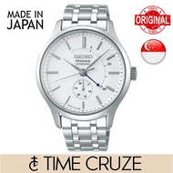 [Time Cruze] Seiko SSA395J Presage Automatic Japan Made Zen Garden Stainless Steel Silver Dial Men Watch SSA395 SSA395J