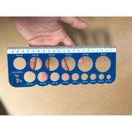 Penggaris Klamp Size-O-Meter Alat Sunat Klamp Stapler Sunat Khitan Meter Super Meter Gomco Clamp Wik