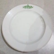 Piring Antik Porcelain Gedung Societeit Harmonie Semarang Belanda
