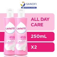 Lactacyd Feminine Wash All Day Care Maintain PH Balance And Away From Irritation (250ml x 2) [Exp da