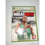 nba 2k9 xbox 360 cd game NTSC-J region