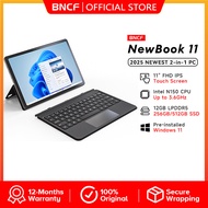 【New 2-in-1s PC】BNCF NewBook 11 2-in-1 Windows PC Tablet Intel N150 CPU 11 inch FHD Touch Screen 12G