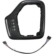 Upgrade 601-401 Shifter Bezel with Harness Kit Fit for 2014-2018 Jeep Cherokee Replace 5YD27LS5AA 68