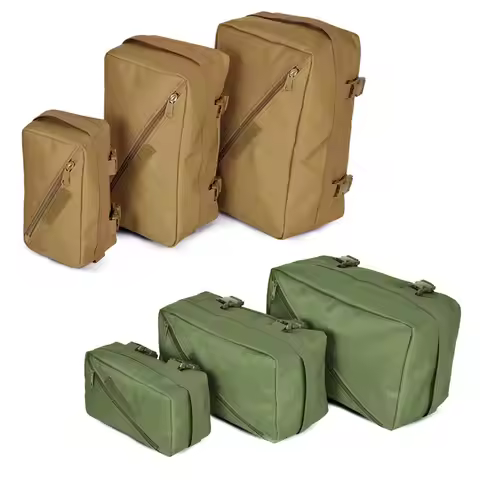 MOLLE Backpack expansion bag Expand capacity Accessory package Waterproof Camouflage storage Shoe ba