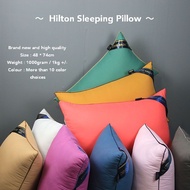 🔥父亲节爆款🔥 5星希尔顿酒店枕头 💤 🥸 护颈椎枕 羽丝绒枕芯 单双人/新婚/学生宿舍整头芯1Kg/1000g Hilton Sleeping Pillow Viral Bantal Tidur B