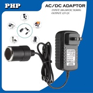 AC to DC Converter 2A Car CigaretteLighter Socket 110-240V to 12V AC/DC Power Adapter