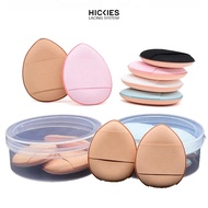 Set of 5 HICKIES LACING SYSTEM mini finger makeup foam - Wet dry makeup tool