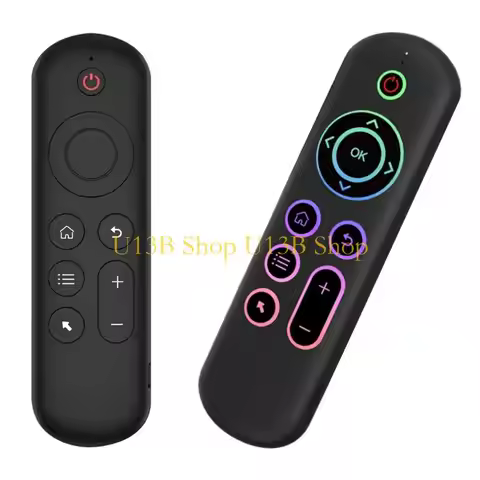 U13B Fly Mouse with 2.4G BT5.2 Double Modes Voice Assistant Remote Control for TV