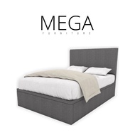 Devonne Grey Fabric Storage Bed (Water Repellent)