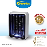 PowerPac Mosquito Killer Lamp, Insect Repellent, Pest Repellent with Suction Fan (PP2215)