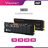 WD WESTERN DIGITAL BLACK INT SSD SN850X (WITHOUT HEATSINK) M.2 2280 PCIE NVME GEN 4X4 INTERNAL SOLID