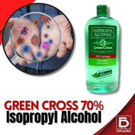 Green Cross Isopropyl Alcohol 70% with Moisturizer 500ml - Germ Protection, Skin Hydration, Family Size