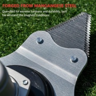 KOQZM] Brush Cutter 3 Teeth Manganese Steel For Grass Trimmer Lawn Mower - Grass Cutter new