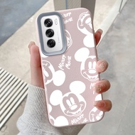 Casing hp for OPPO Reno 12 5G Reno 12F 5G F27 5G Case Mickey Mouse Simple Image Pattern Casing HP Ce