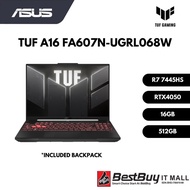 ASUS TUF Gaming A16 FA607N-UGRL068W (R7-7445HS/ 16GB/ 512GB/ RTX4050/ GRAY) / (OLD) A15 FA507N-URLP0
