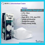 Masker Bedah Softies / Masker 3D / 3D Mask Surgical / Masker Medis per