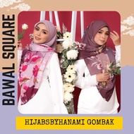 HOT Bawal Square MELDINA Tudung Instant Hijabs by Hanami