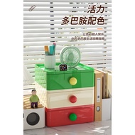 [Dopamine Desktop Storage Box] Drawer Stackable Dormitory Desktop Storage Box