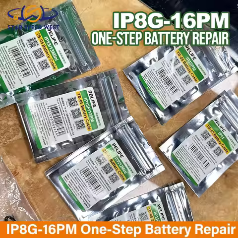 RELIFE TB-05 Battery Efficiency Repair Tool For iPhone 8-16 Pro Max Reset Battery Health Cycle Data 