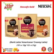 Nescafe  Gold  3 in 1 Americano/Creamy Latte / Dark Latte 12PCS