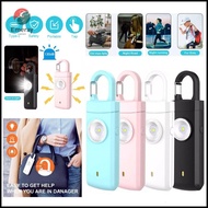 EMERAY Personal Alarm Safety Keychain, ABS 130dB Emergency LED Torch Keyring, Panic Security Portabl