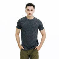 EIGER X-FULL PRINT EIGER T-SHIRT - Hitam, XL