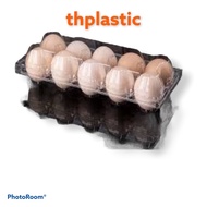 10 BIJI PLASTIK TRAY TELUR/PVC TELUR/PLASTIK TELUR/PACKING TELUR/PVC EGG TRAY  1pkts-10pcs