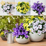 CURTES Simulation Flowers Branch, 5 Head Home Decoration Fake Flowers, Bouquet Lifelike Colorful Art