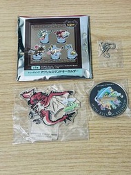 全新絕版 包郵 魔物獵人 Monster Hunter Now 日本Cafe限定 盲盒 火龍 立牌 掛件