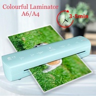 Colourful Laminator A6/A4 Laminate Machine Quick Warm