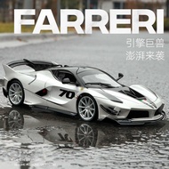 1/18 Ferrari FXXK EVO Sports Car Model Simulation Alloy Car Model Decoration Boy Birthday Gift