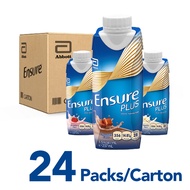Abbott - Ensure Plus [Bundle of 24] (Vanilla/Strawberry/Chocolate) - by BW Generation