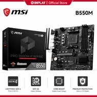 MSI PRO B550M-P WIFI6E Motherboard AMD AM4 B550 DDR4 4 Slots PCIe 4.0 M.2 NVMe WiFi 6E Motherboard