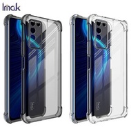 華為 HUAWEI 榮耀 X10 5G --- IMAK 全包防摔軟套-氣囊版 (四角加厚 TPU) 透明 手機軟套 保護殼 +送 透明保護膜 Mon貼 Shock-Resistant Case (A